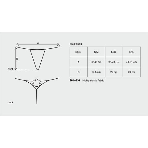 Obsessive Luiza Thong by Obsessive