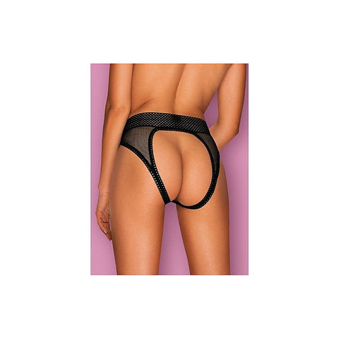 Strapelie Crotchless G String Panties by Obsessive