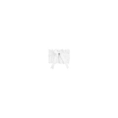 Amor Blanco Garter by Obsessive