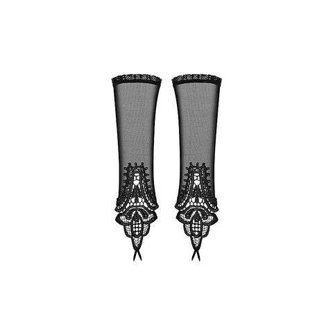 Luiza Elastic Mesh Gloves by Obsessive