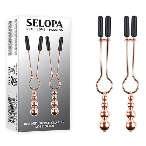 Beaded Nipple Clamps by Evolved
