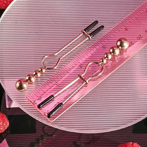 Beaded Nipple Clamps by Evolved