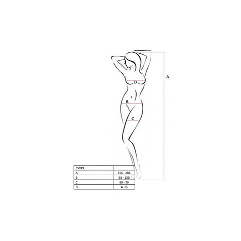 Sheer Body Hugging Bodystocking BS029 by Passion Lingerie