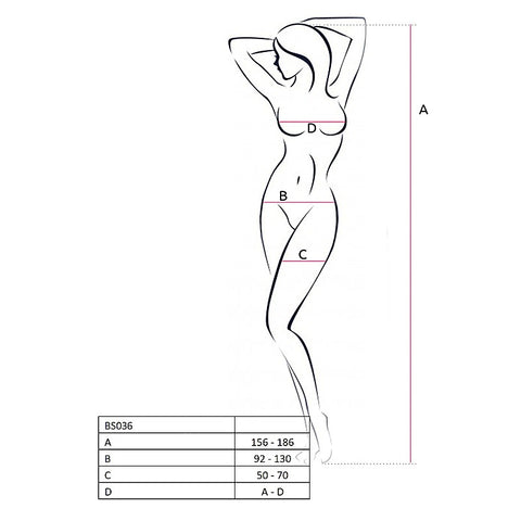 BS036 Bodysuit by Passion Lingerie