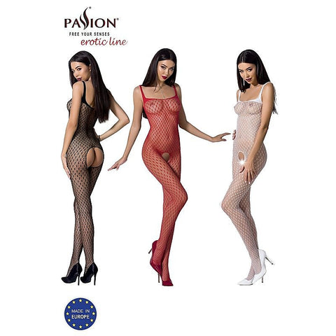 Stylish Fine Mesh Bodystocking BS071 by Passion Lingerie