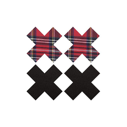 Peekaboo Sexy Schoolgirl X Nipple Pasties by Xgen Products