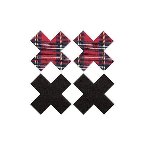 Peekaboo Sexy Schoolgirl X Nipple Pasties by Xgen Products