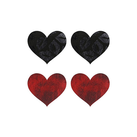 Stolen Kisses Hearts Shaped Nipple Pasties by Xgen Products