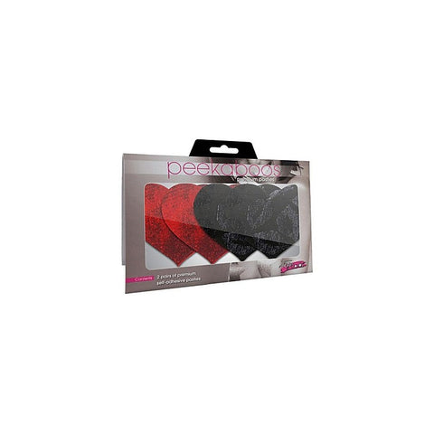 Stolen Kisses Hearts Shaped Nipple Pasties by Xgen Products