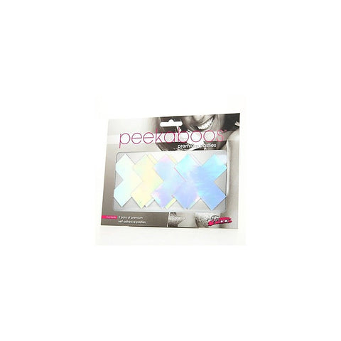 Peekaboo Iridescent X Nipple Pasties by Xgen Products