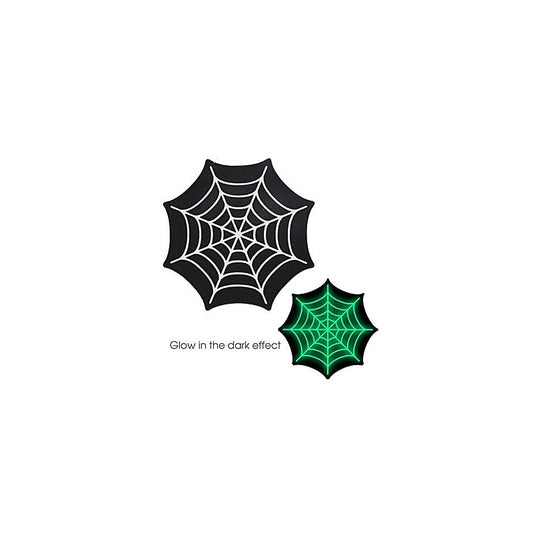 Peekaboo Glow In The Dark Webs Nipple Pasties