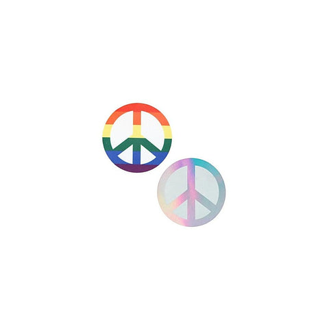 Peekaboo Pride Peace Sign Pasties by Xgen Products