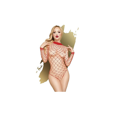Scandalous Coarse Mesh Teddy by Penthouse Lingerie