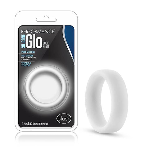 Performance Silicone Glo Cock Ring by Blush Novelties