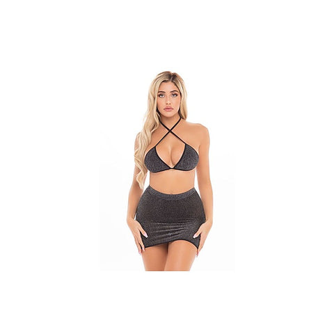 Cherry 2 Piece Womens Skirt Set by Pink Lipstick