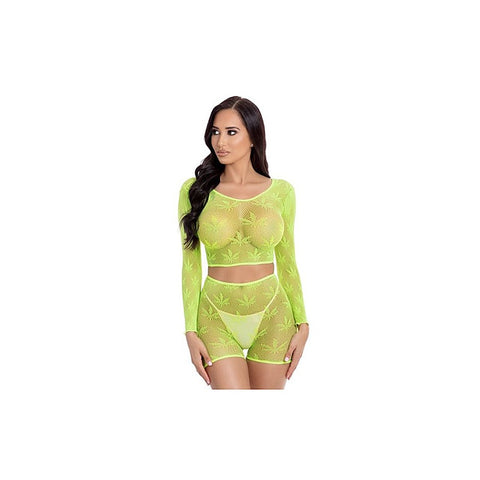 Leaf It To Me Seductive Women's Short Set by Pink Lipstick