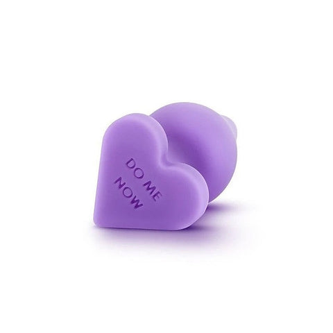 Play With Me Naughty Candy Heart Silicone Anal Plug