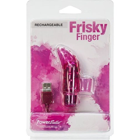 Frisky Finger Rechargeable Finger Vibrator by BMS Factory