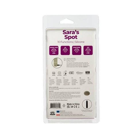 Power Bullet Sara's Spot Vibrator by BMS Factory