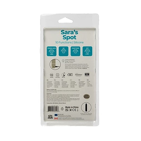 Sara's Spot 10 Functions G-Spot Vibrator by BMS Factory