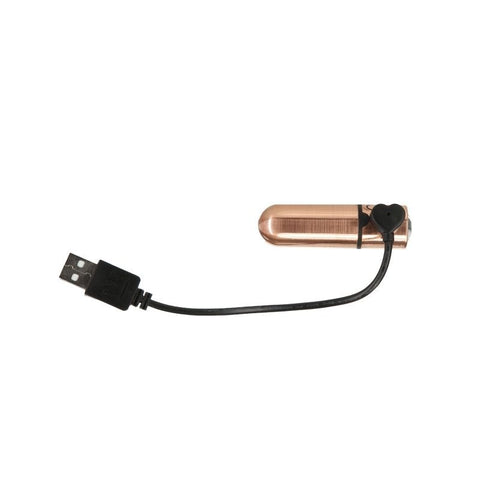 Power Bullet First Class Rechargeable w/ Crystal Gun Metal