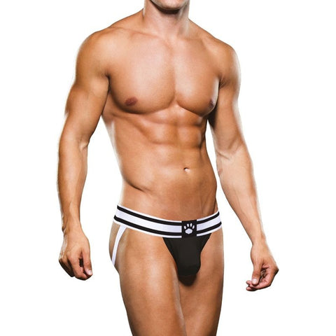 White And Black Mens Jock Underwear by Prowler