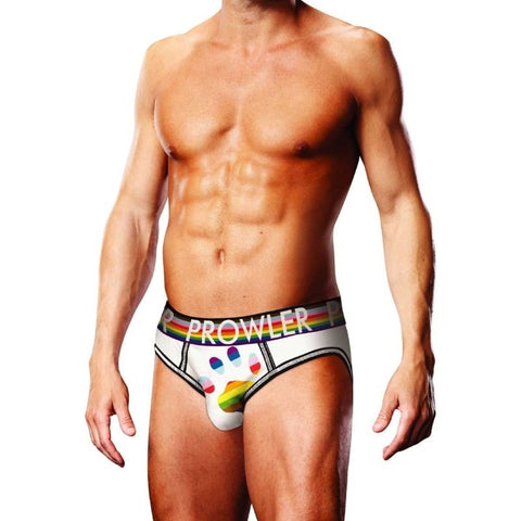 Oversized Paw Open Backless Brief by Prowler
