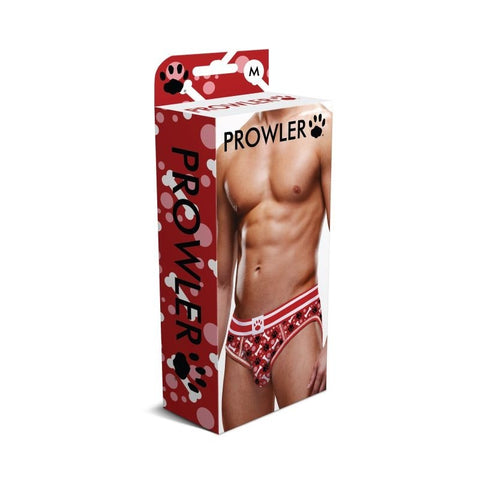 Red Paw Open Back Mens Brief Mens Underwear by Prowler