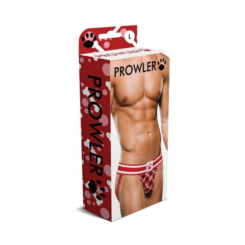 Red Paw Mens Jockstrap Underwear by Prowler
