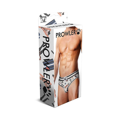 Leather Pride Open Elastic Waistband Brief by Prowler