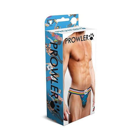 Pixel Art Gay Pride Collection Mens Jockstrap by Prowler
