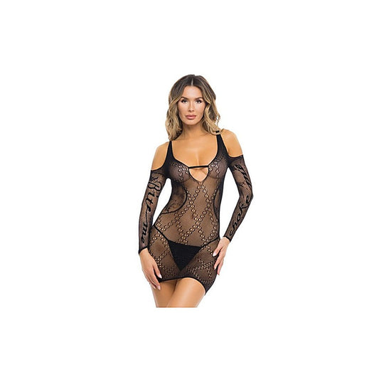 Between The Lines Sexy Womens Dress by Rene Rofe