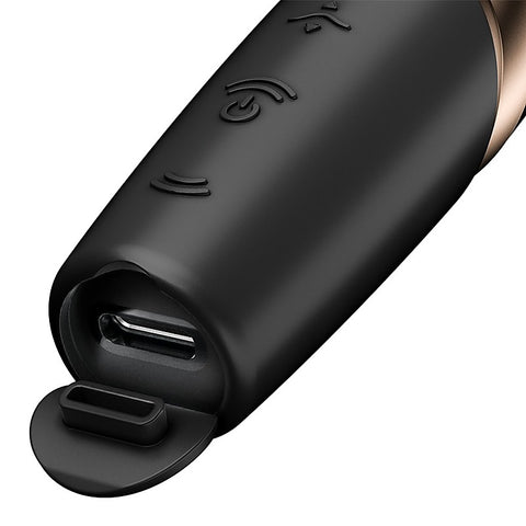 Perfect Kiss Mini Air Wave Clitoral Massager by Satisfyer