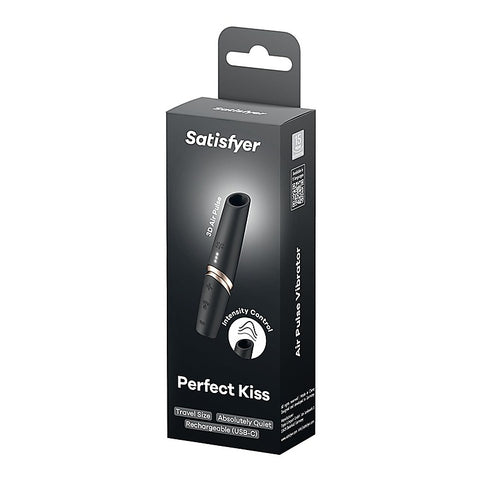 Perfect Kiss Mini Air Wave Clitoral Massager by Satisfyer