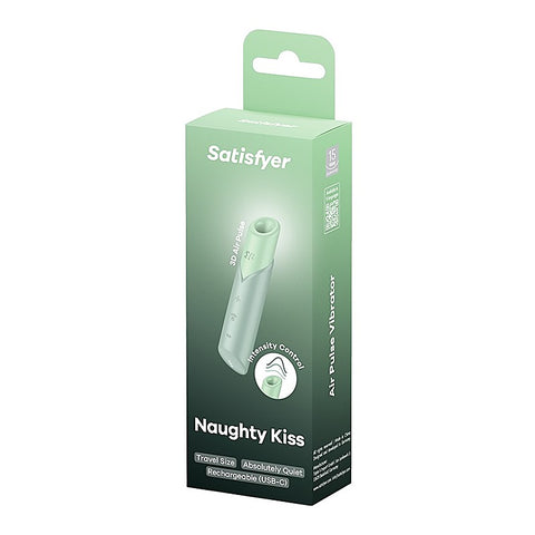 Naughty Kiss Rechargeable Air Pulse Clitoral Massager