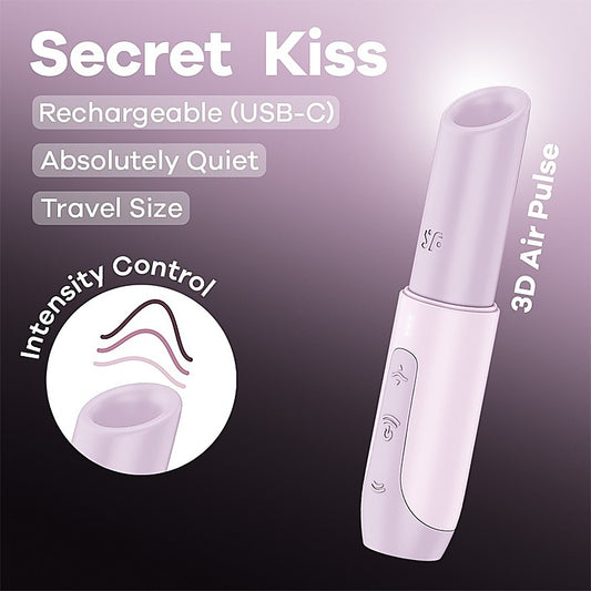 Secret Kiss Air Wave Multi Function Clitoral Vibrator