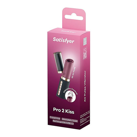 Pro 2 Kiss Usb Rechargeable Clitoral Massager By Satisfyer