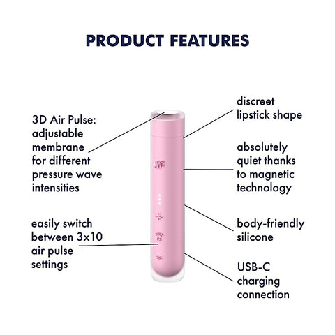 First Kiss Multi Functions Vibrating Clitoral Vibrator