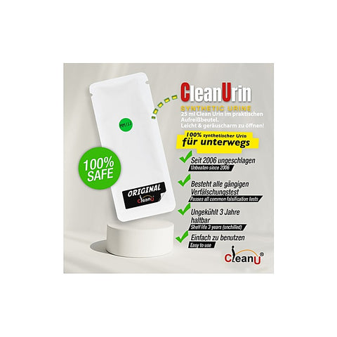 CleanUrin Sachet 25ml by CleanU