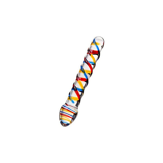 Sexus Tropicana Glass Dildo 19.5cm by ToyFa