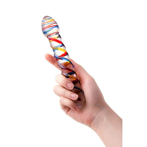 Sexus Glass Dildo Tropicana by ToyFa