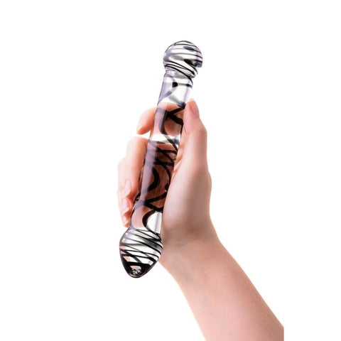 Sexus Glass Dildo Duo Swirl by ToyFa