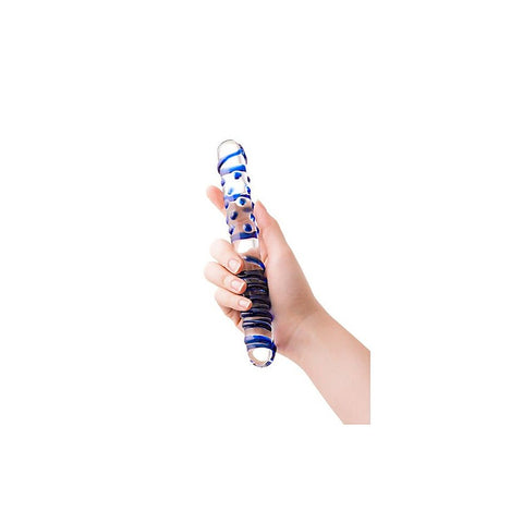 Sexus Glass Duo Dual Ended Glass Dong by ToyFa