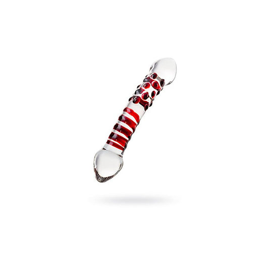 Sexus Red Delight Glass Dildo by ToyFa