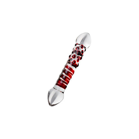Sexus Red Delight Glass Dildo by ToyFa