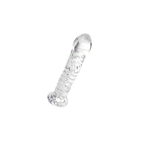 Sexus Suction Cup Glass Dildo 16cm by ToyFa