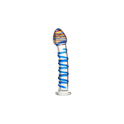 Sexus Unisex Glass Dildo With Suction Cup by ToyFa