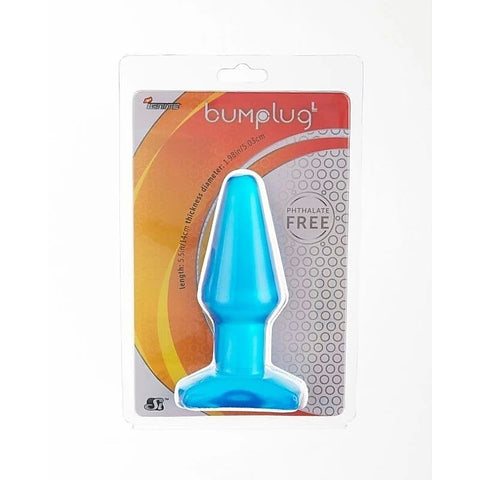 Bum ABS Anal Plug Blue by SI Novelties