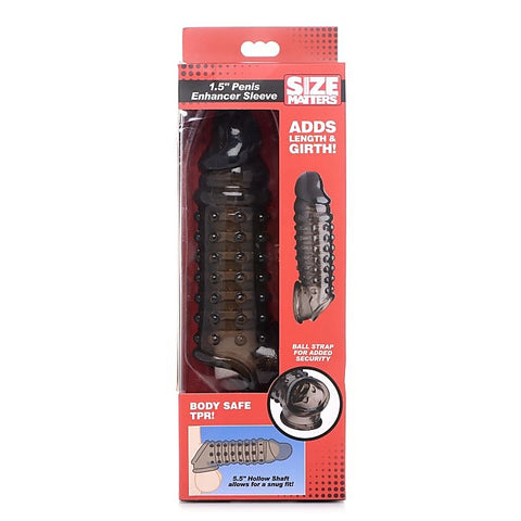 Size Matters Men's Penis Enhancer Sleeve by XR Brands