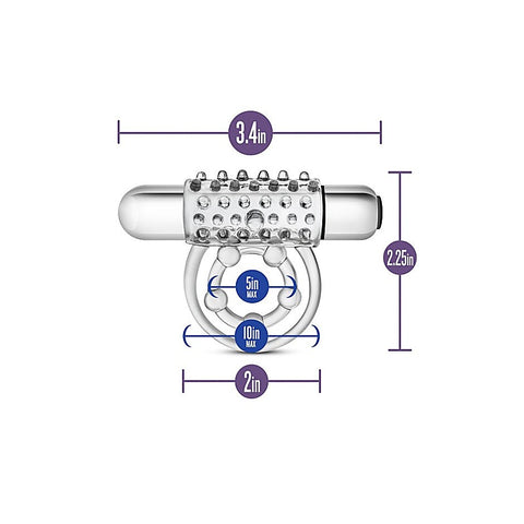 Stay Hard Super Clitifier Vibrating Cock Ring